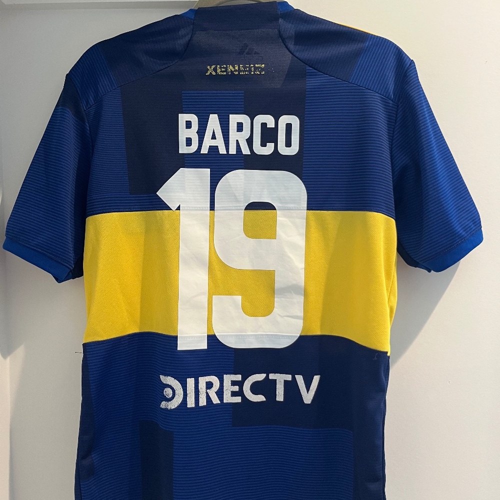 Boca Juniors 2023/24 Home Soccer Jersey (“BARCO” 19)